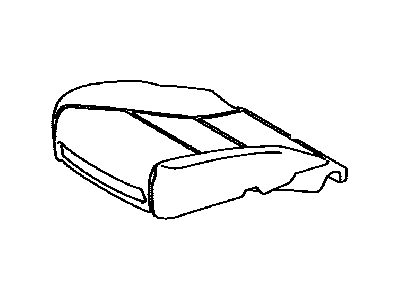 Toyota 71512-07010 Seat Cushion Pad