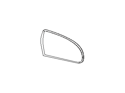 Toyota 87902-07010 Outer Mirror Glass Passenger Side