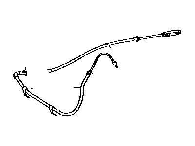 Toyota 46410-06140 Front Cable