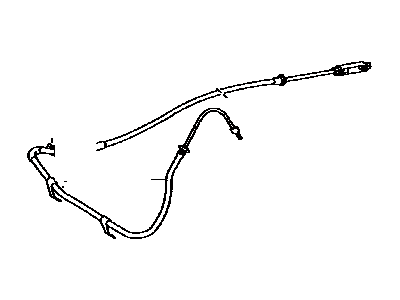 Lexus 46410-06140 Cable Assembly, Parking