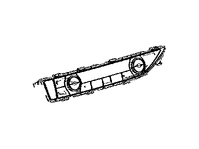 Toyota 55900-0E390 Dash Control Unit