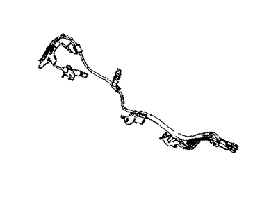 Toyota 89545-0E020 ABS Sensor Wire