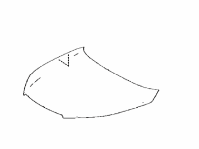 Toyota 53301-0E110 Hood