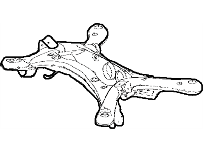 Toyota 51206-0E043 Suspension Crossmember