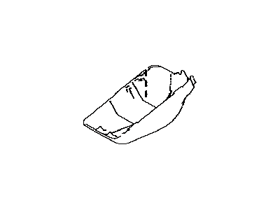 Toyota 86466-42010 Lane Assist Camera Cover