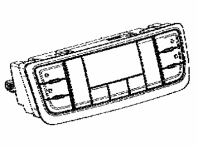 Toyota 55900-0E470 Heater & AC Control