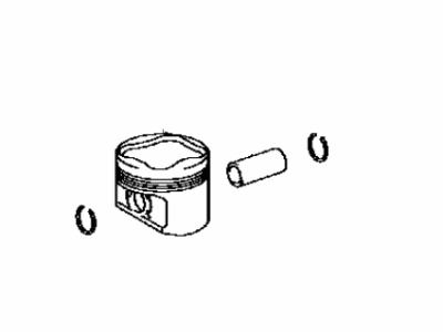 Lexus 13301-31110-C0 Piston Sub-Assembly, W/P
