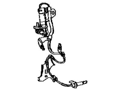 Toyota 89546-0E020 ABS Sensor Wire