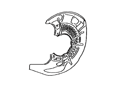 Toyota 47704-0E010 Dust Shield