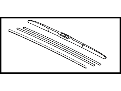 Toyota 85222-0E050 Front Blade