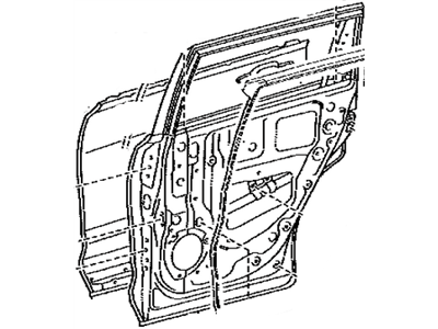 Toyota 67004-0E110 Door Shell