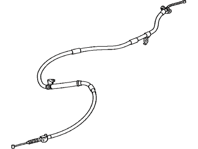 Toyota 46420-0E070 Rear Cable