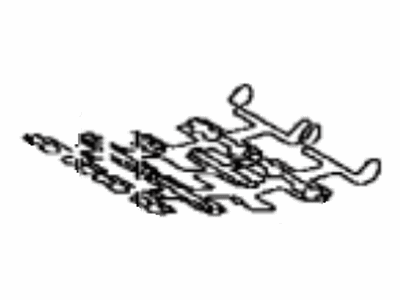 Toyota 71051-08010 Support Spring