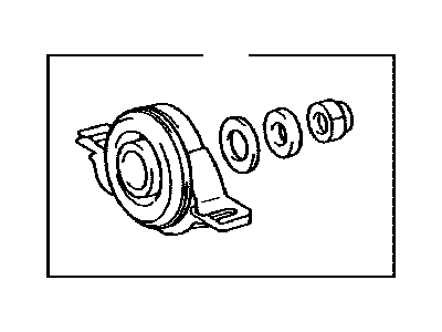 Toyota 37230-29015 Center Bearing