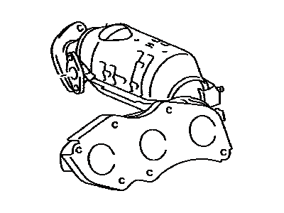 Toyota 17140-0P250 Manifold