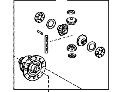 Toyota 41301-04010 Differential Assembly