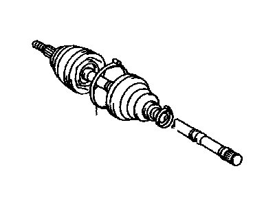 Toyota 42345-74060 Clamp, Rear Drive Shaft