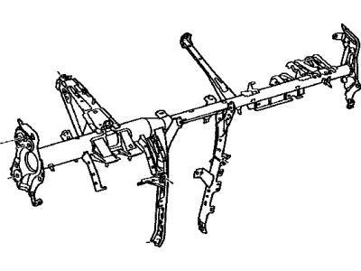 Toyota 55330-33330 Reinforcement, Instrument Panel