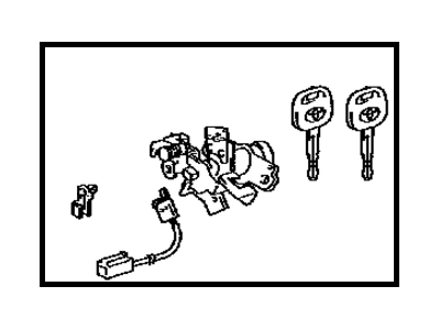Toyota 69055-33420 Cylinder & Keys