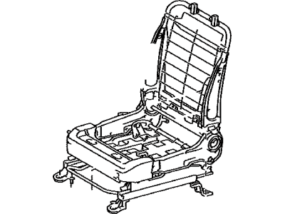 Toyota 71110-33221 Frame Assembly, Front Seat