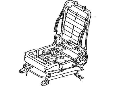 Toyota 71120-33130 Frame Assembly, Front Seat