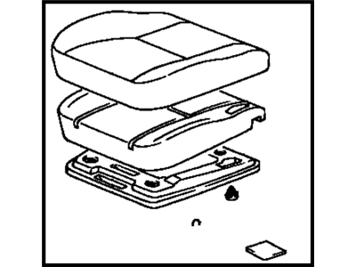 Toyota 71410-33030-B0 Seat Cushion