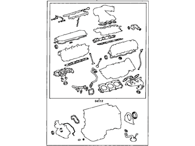 Toyota 04111-0A010 Overhaul Gasket Set