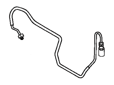 Toyota 31481-33030 Tube, Clutch Master Cylinder To Flexible Hose