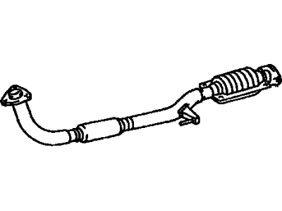 Toyota 17410-20050 Converter & Pipe