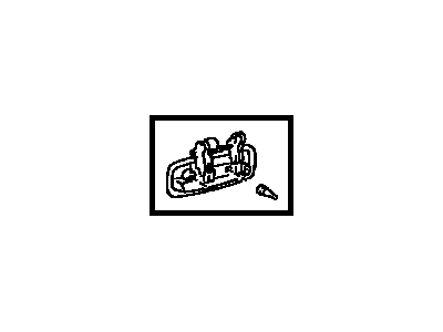 Toyota 69240-33030-B0 Handle, Outside