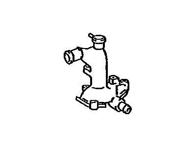 Toyota 16304-0A010 Water Outlet