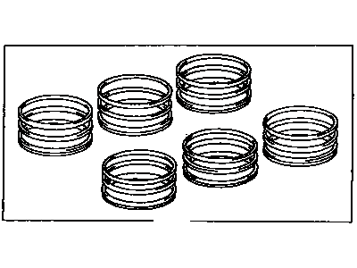 Toyota 13011-74370 Piston Ring Set