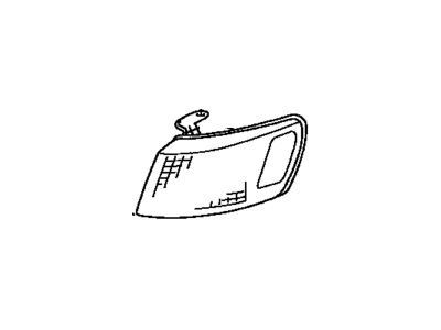 Toyota 81521-AA020 Lens & Housing