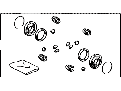 Toyota 04479-42010 Caliper Overhaul Kit