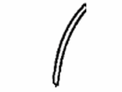 Toyota 61788-42010 Pad, Rear Wheel Opening Extension Pad