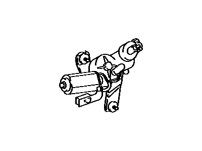 Toyota 85130-42020 Rear Motor