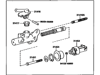 Toyota 31420-42010 Master Cylinder