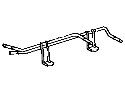 Toyota 16278-65021 Pipe, Water By-Pass