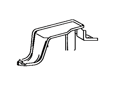 Toyota 44591-35010 Bracket, Brake ACTUATOR