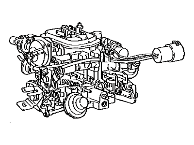 Toyota 21100-35510 CARBURETOR Assembly