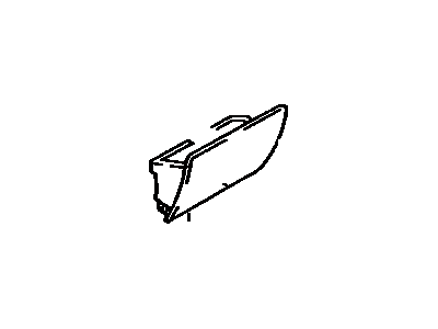 Toyota 55550-34010-B0 Door Assy, Glove Compartment
