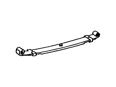 Toyota 48210-34071 Spring Assembly, Rear