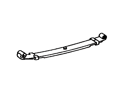 Toyota 48210-04020 Spring Assembly, Rear