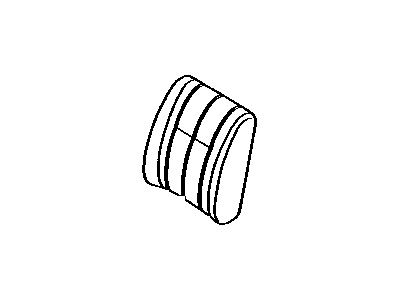 Toyota 71073-35180-B0 Front Seat Back Cover, Right(For Separate Type)