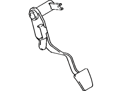 Toyota 31310-35020 Pedal Sub-Assy, Clutch