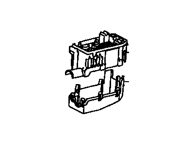 Toyota 82611-17010 Fuse & Relay Box Lower Cover