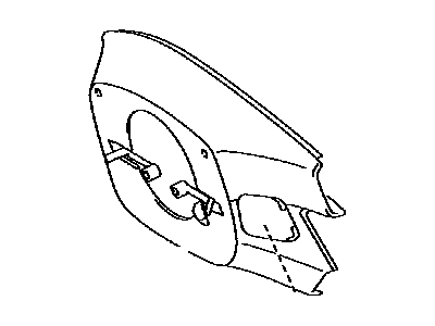 Toyota 45184-30400-C0 Rear Cover