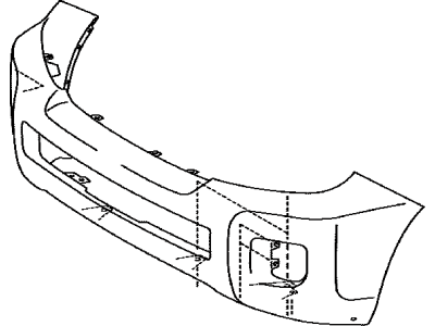 Toyota 52119-6A958 Bumper Cover