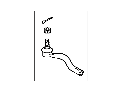 Toyota 45046-69236 Outer Tie Rod