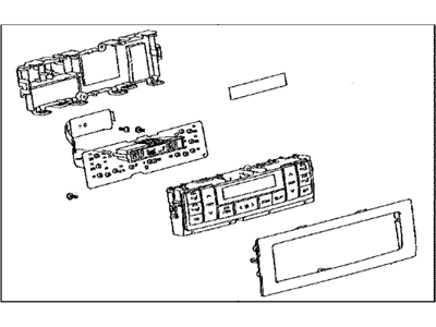 Toyota 55900-60G10 Dash Control Unit